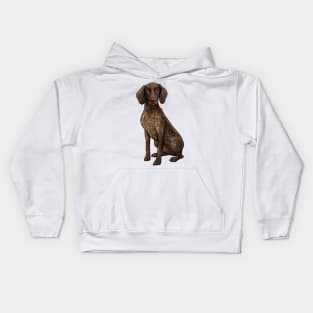 German Shorthaired Pointer Dog Kids Hoodie